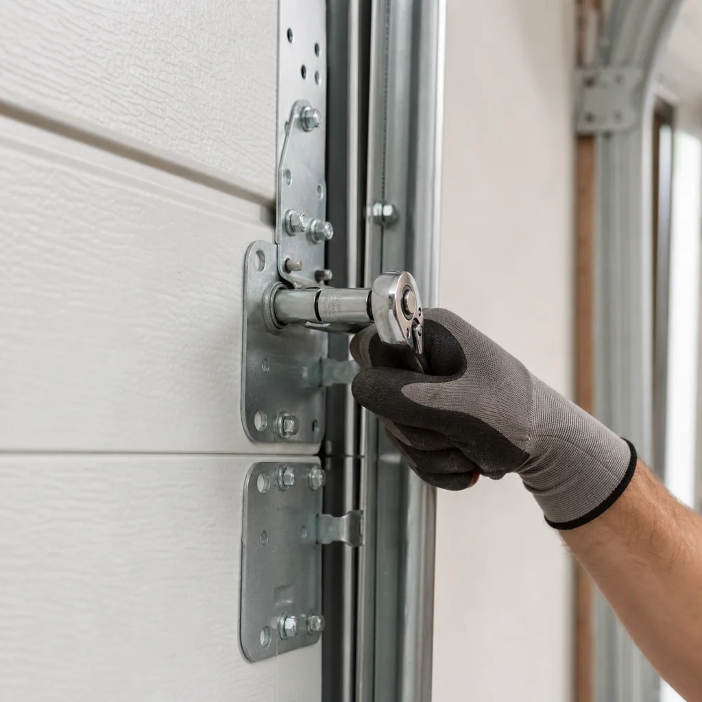 Hinges and Brackets: Connect panels and secure tracks to walls in Haltom City TX