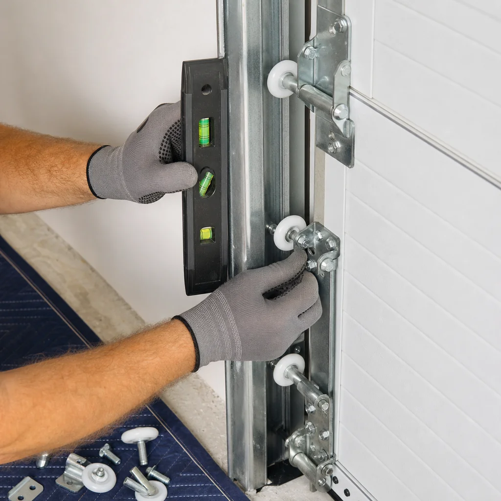 Noise During Operation: Grinding or squeaking means worn rollers or dry hinges in Haltom City TX