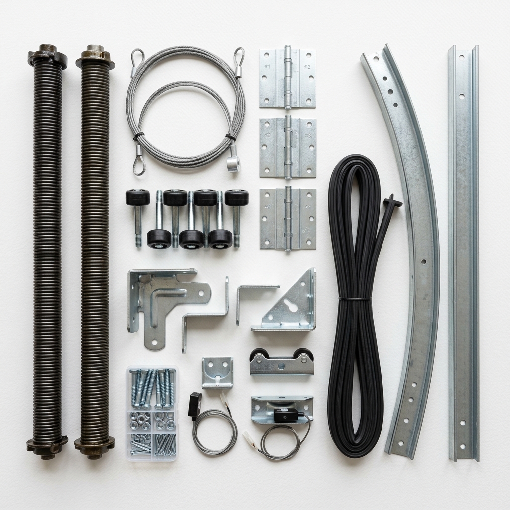 How Garage Door Parts Work Together Efficiently in Haltom City TX